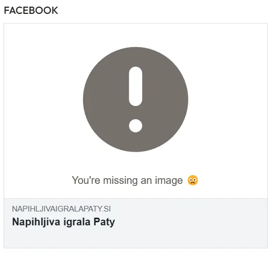 Post without Open Graph